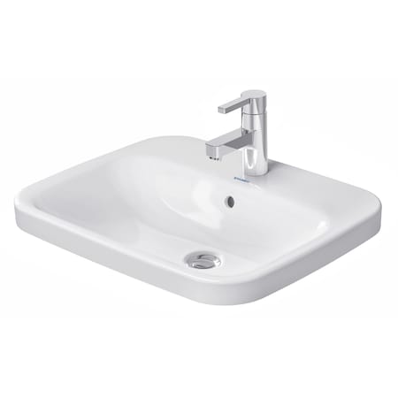 Duravit Durastyle Drop-In Bathroom Sink 0374560000 White 0374560000